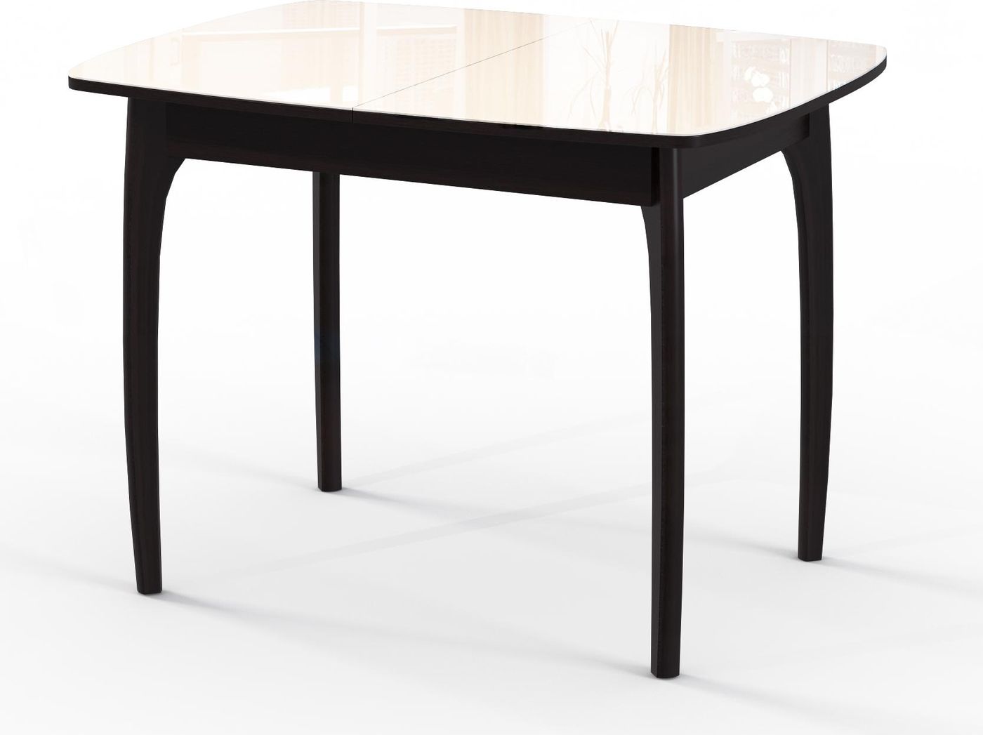 Стол стеклянный раздвижной М40 90-127x65 купить за 13 890 в интернет ...